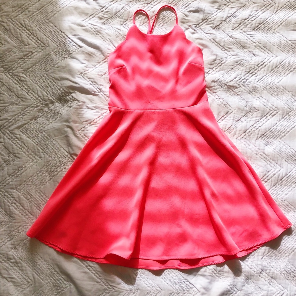 Pink Halter Dress